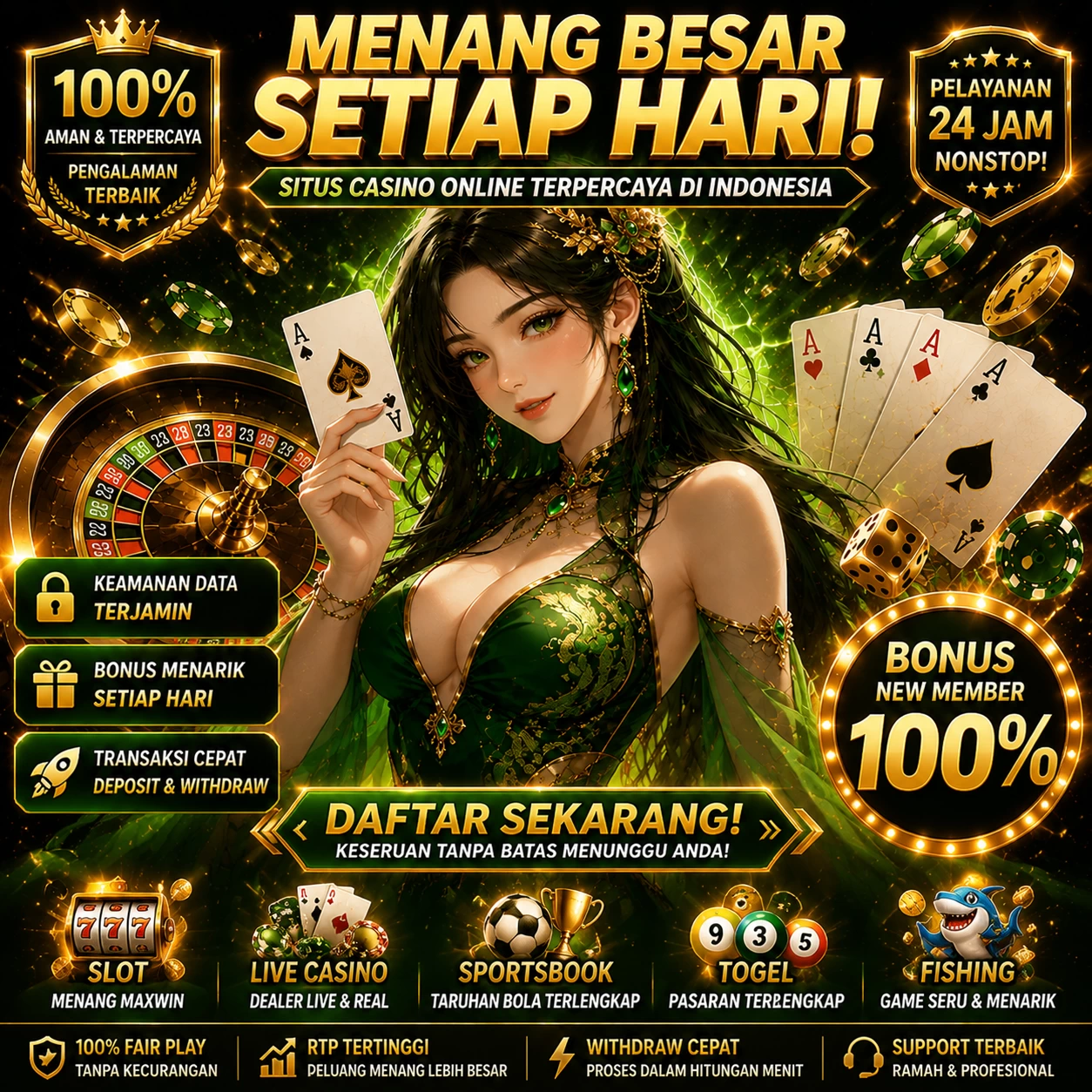 Interface aplikasi setelah instalasi berhasil